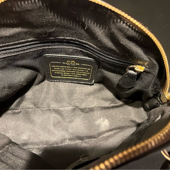 Coach Mini Dome Alma Style Hand Bag Bronze Purse Cora - Picture 7 of 8